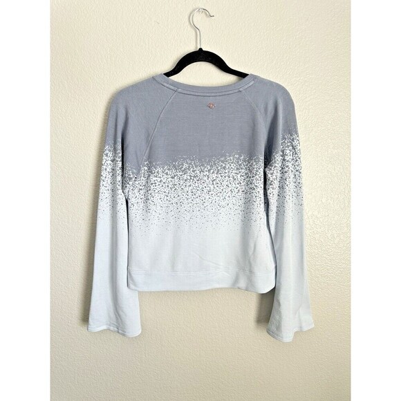 Calia Sweatshirt Womens Size XS Effortless Zipper Pullover Arctic Ice Speckle - Picture 2 of 8